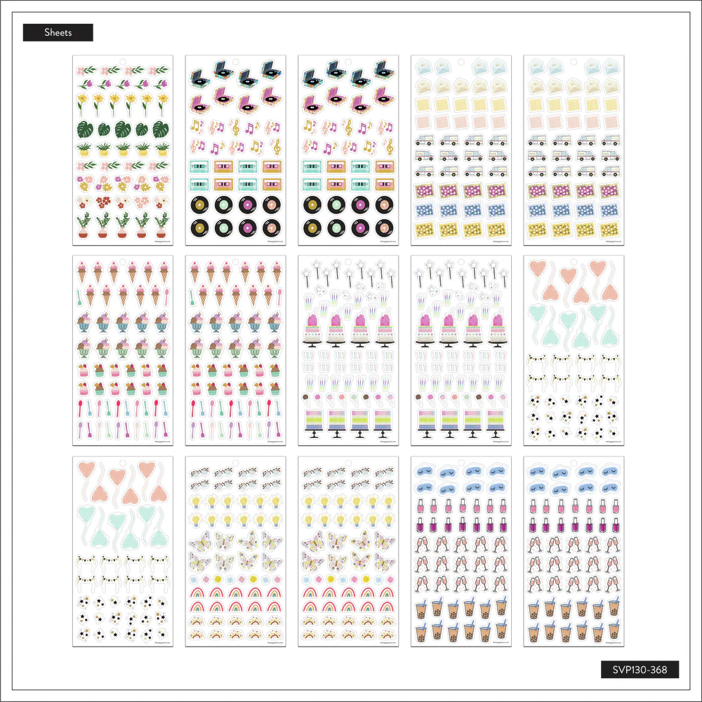 Everyday Pretty Pastel Icons - Value Pack Stickers - Image 6