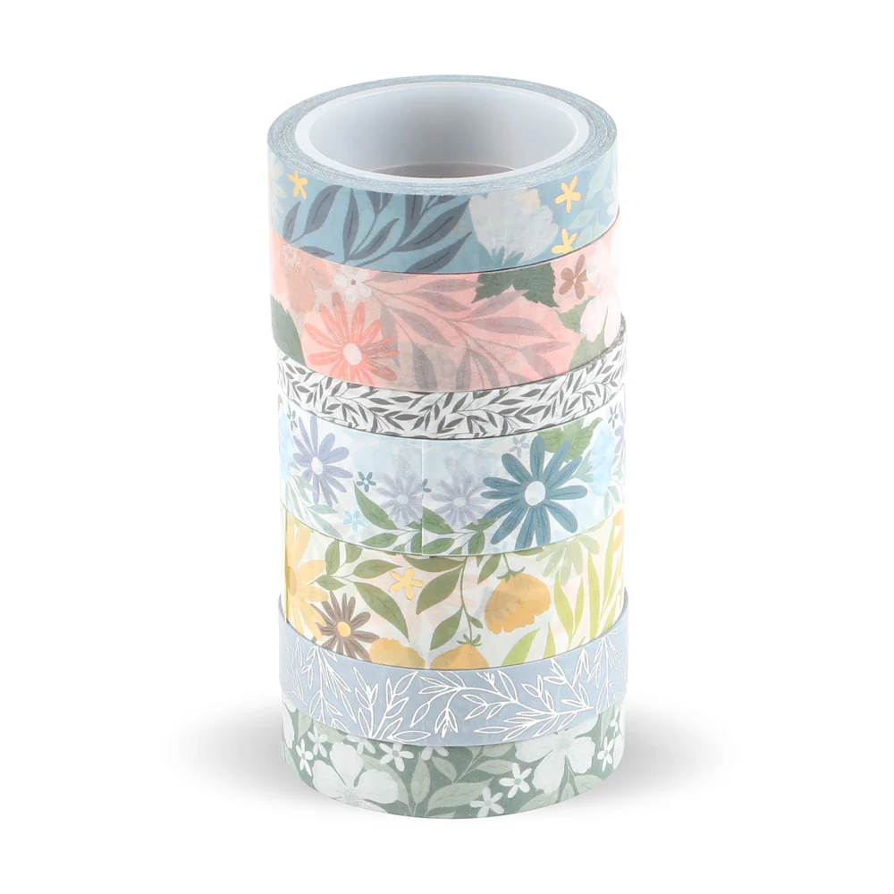 Floral Color Story - Washi Tape - 7 Pack
