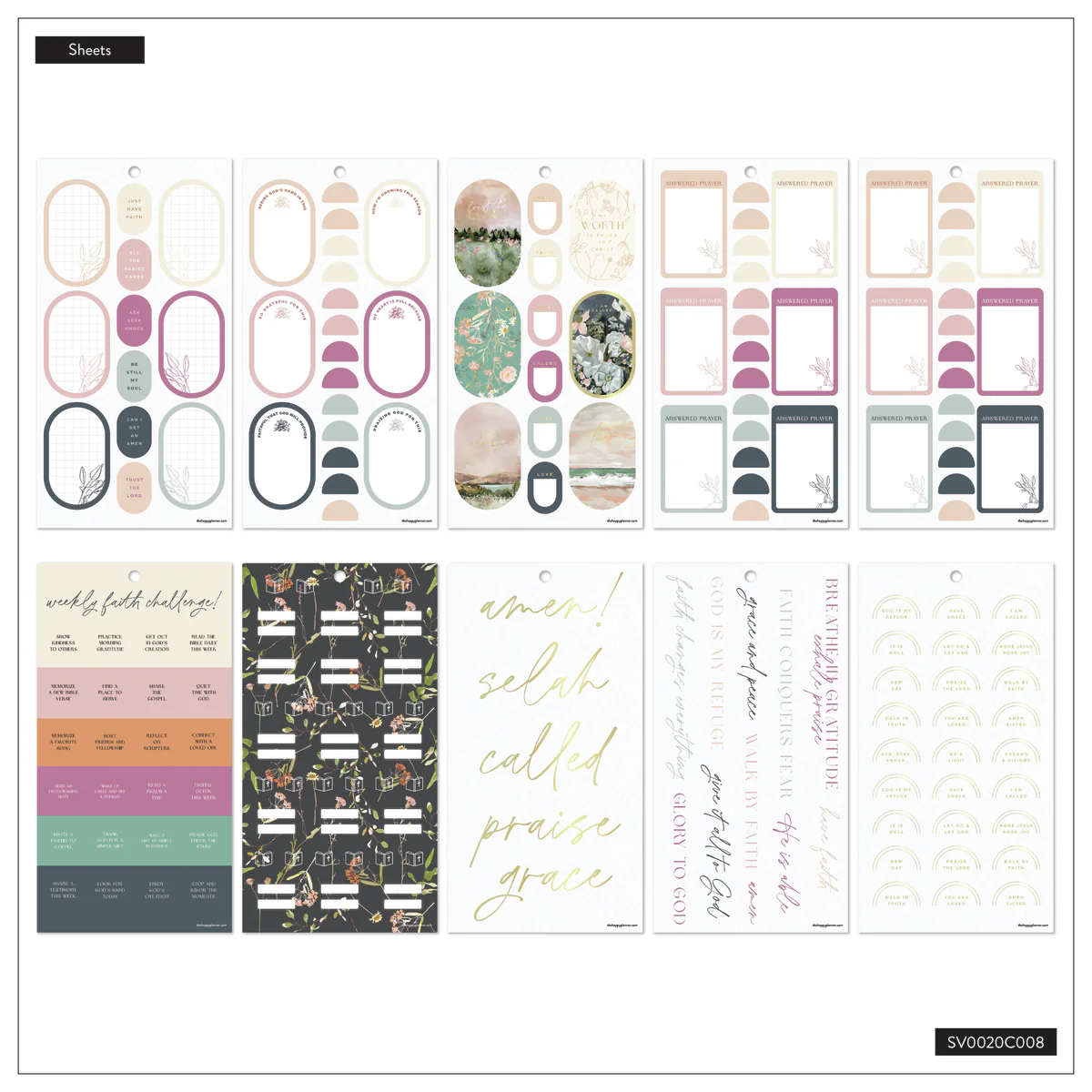 Flourish in Faith - Value Pack Stickers - Image 19