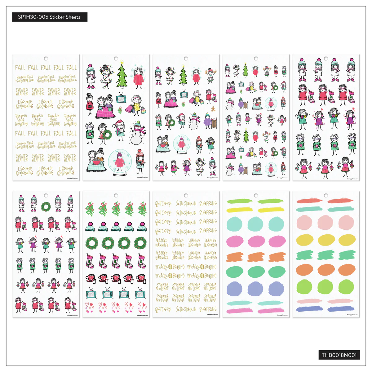 Golden Cheers 10 Year Anniversary Bundle - 5 Sticker Books + Limited-Edition Tote - Image 16