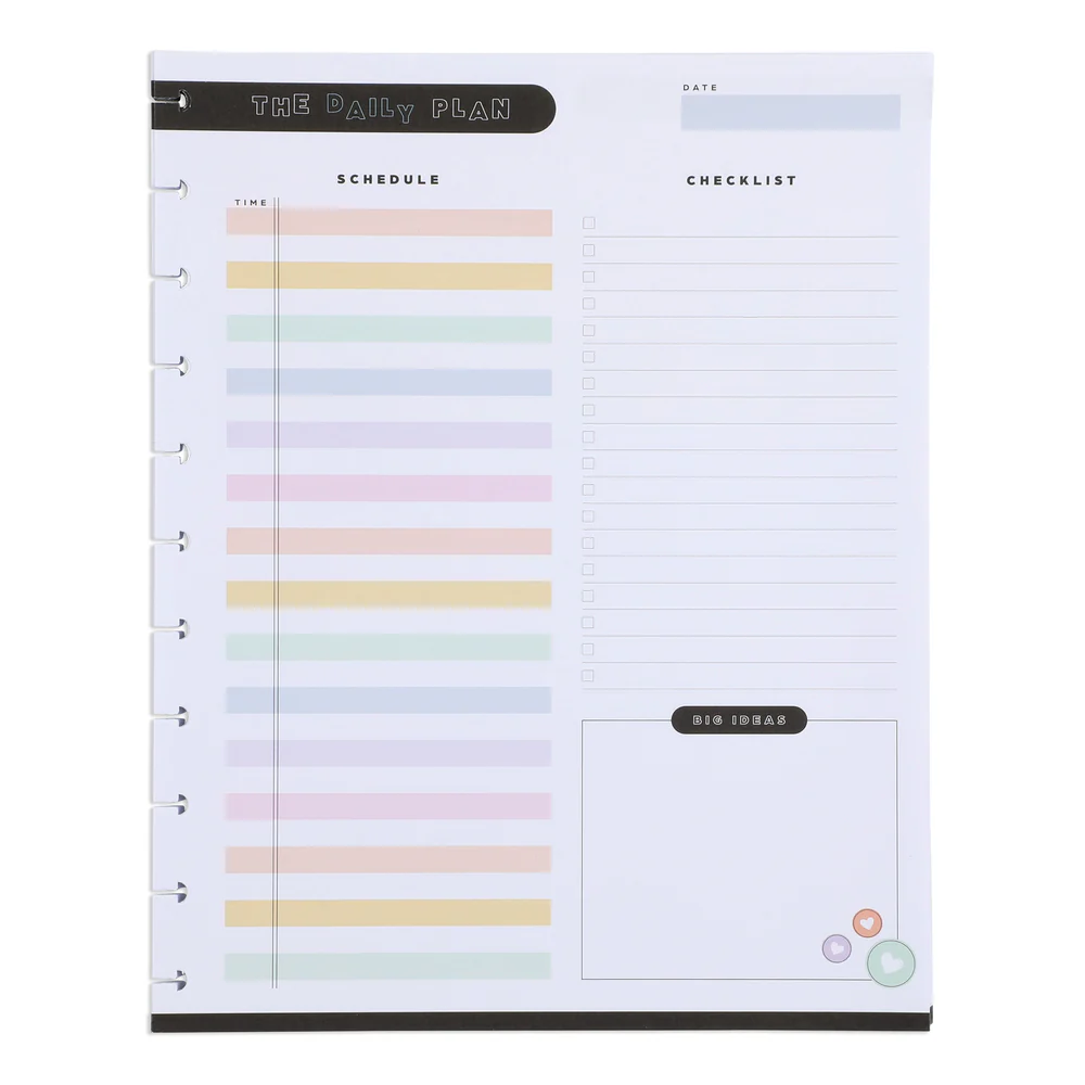 Happy Brights - Dashboard Big Filler Paper - 40 Sheets