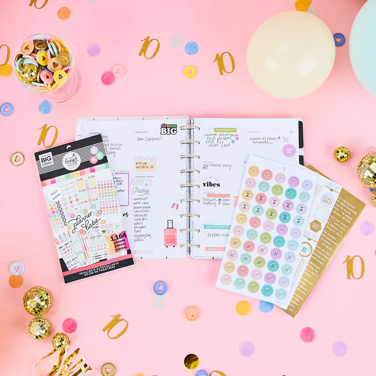 Happy Planner Girl Planner Babe - Value Pack Stickers - Image 2