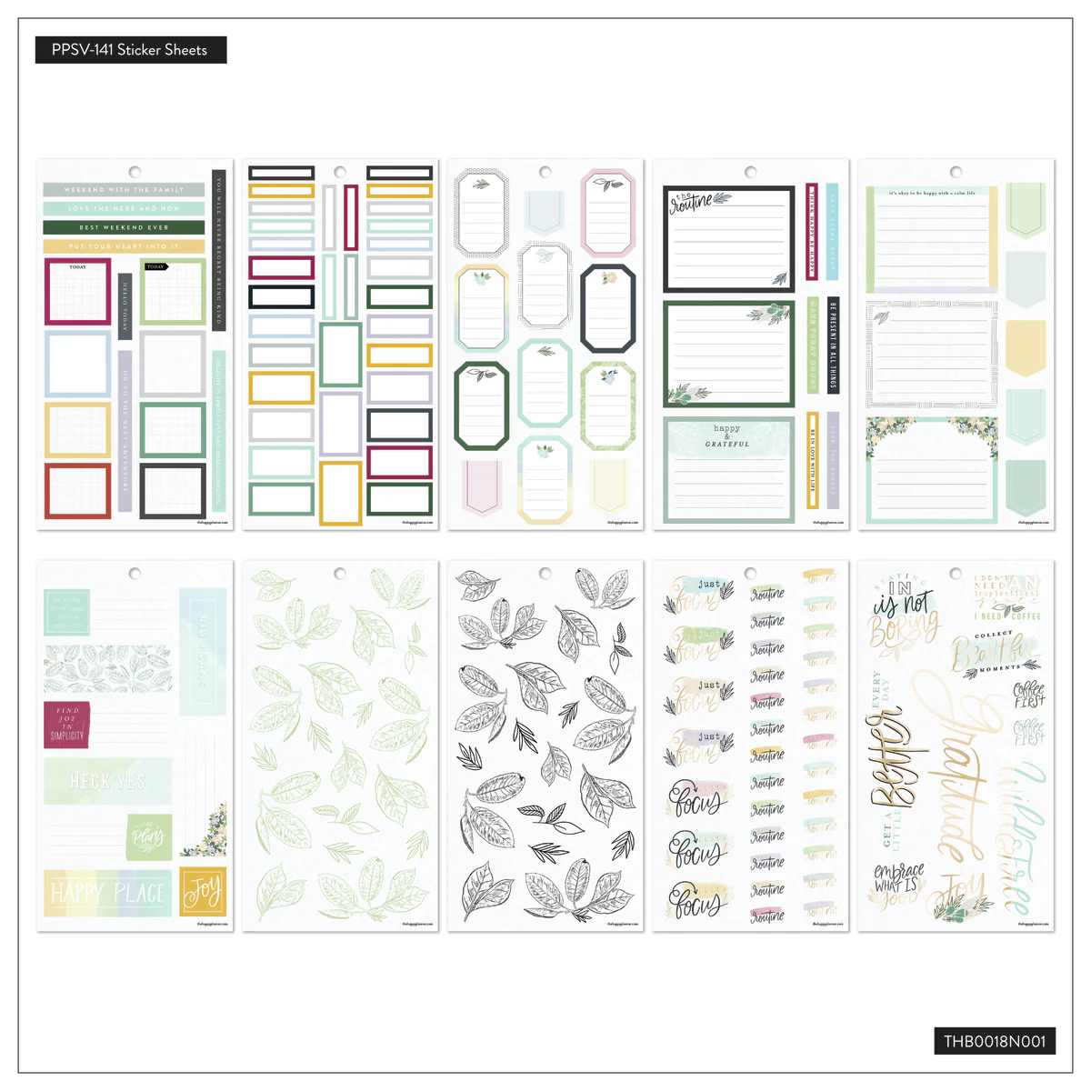 Happy Planner Girl The Homebody - Value Pack Stickers - Image 5