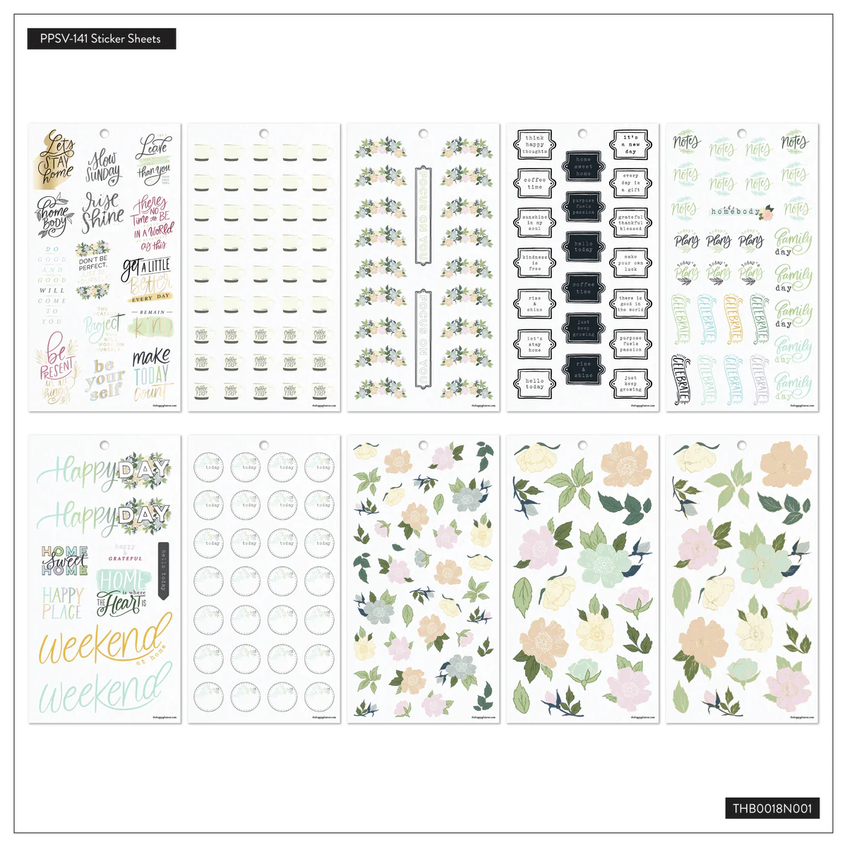 Happy Planner Girl The Homebody - Value Pack Stickers - Image 6