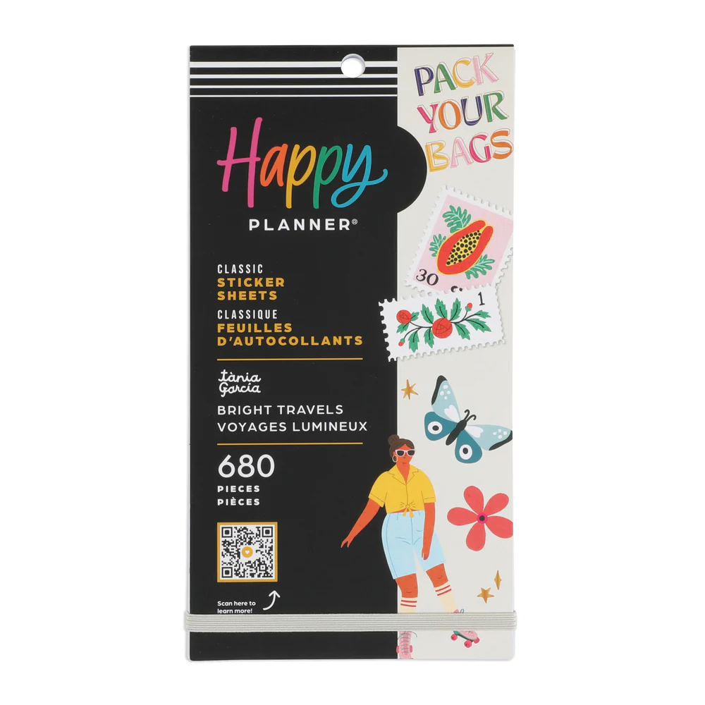 Happy Planner x TÃ nia Garcia Bright Travels - Value Pack Stickers - Image 2