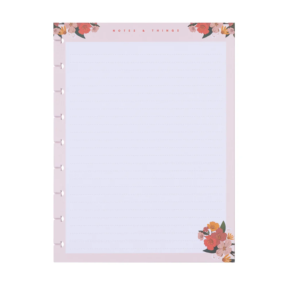 Happy Planner x Breathe Live Explore - Dotted Lined + Dot Grid Classic Filler Paper - 40 Sheets