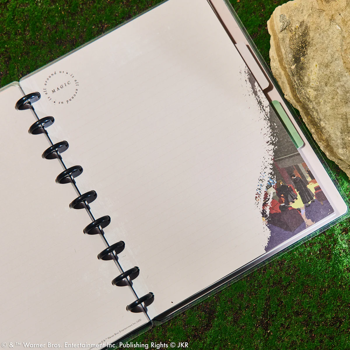 Harry Potter Enchanted Grounds - Dotted Lined Classic Filler Paper - 40 Sheets - Image 2