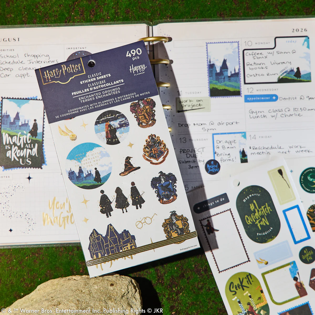 Harry Potter Enchanted Grounds - Value Pack Stickers - Image 2