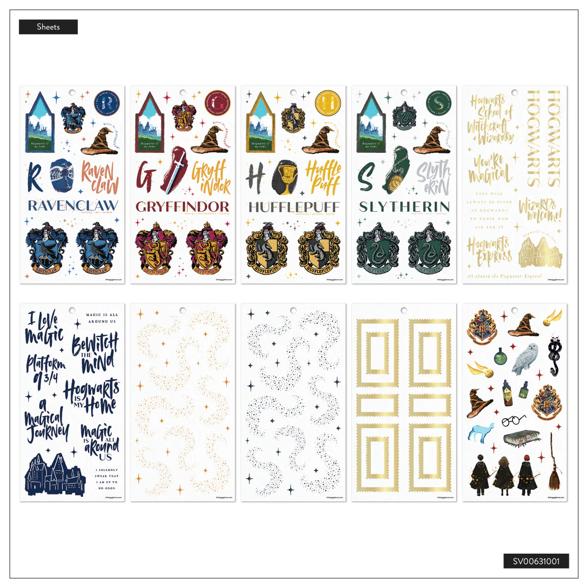 Harry Potter Enchanted Grounds - Value Pack Stickers - Big - Image 13