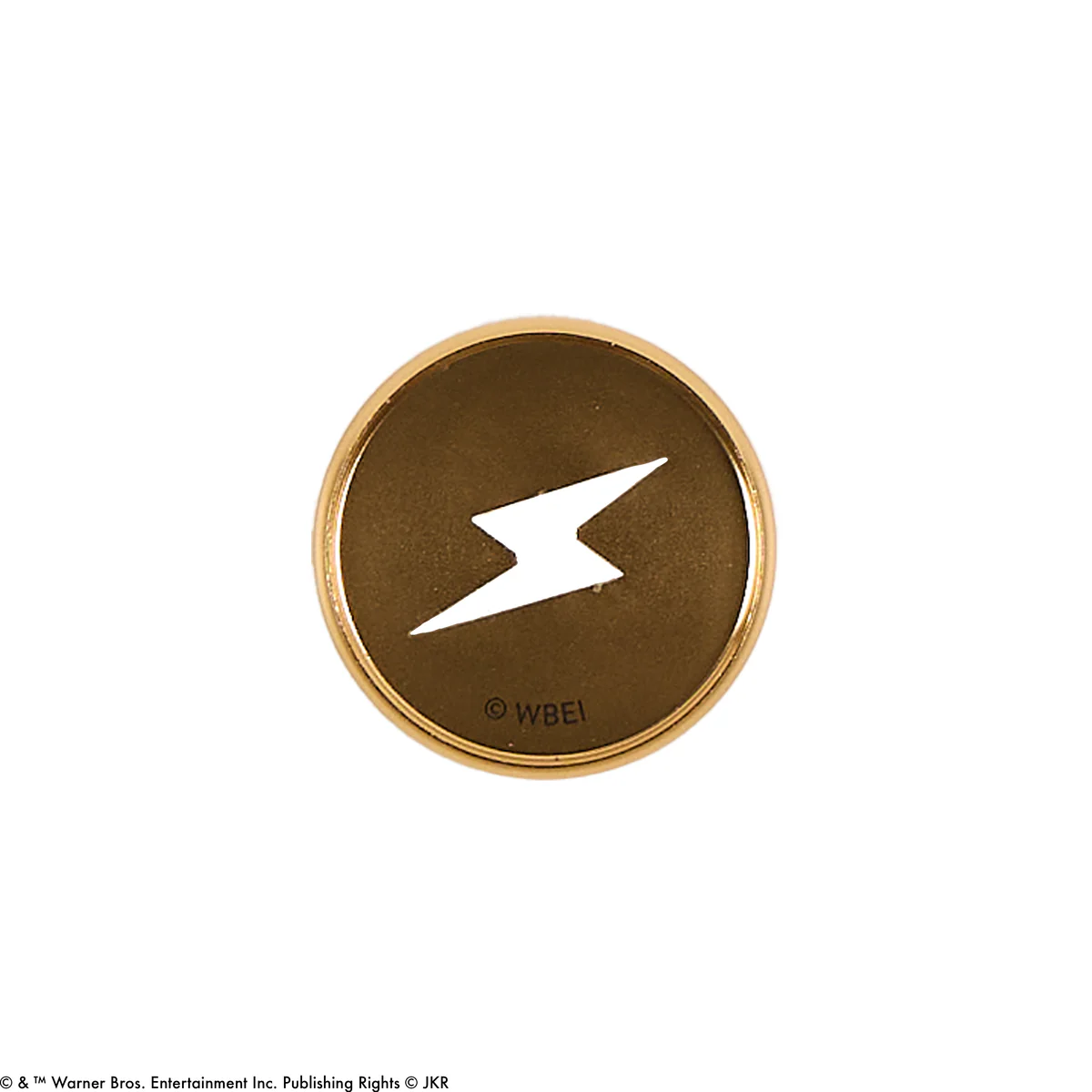 Harry Potter Gold Lightning Bolt Cutout - Medium Metal Disc Set