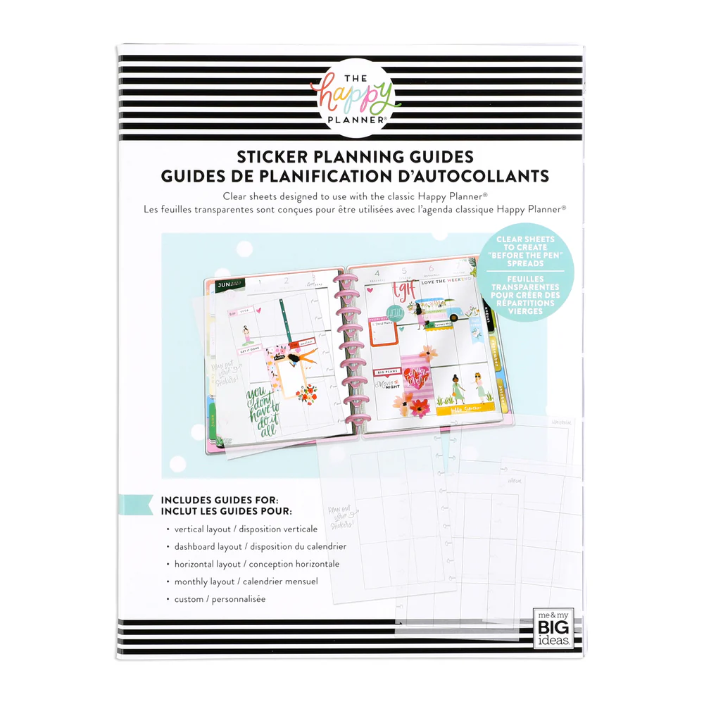 Classic - Clear Sticker Planning Guide