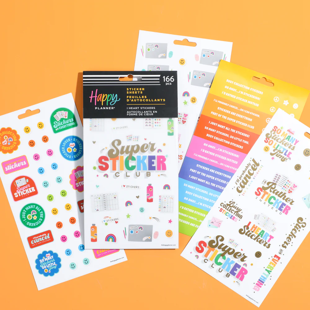 I Heart Stickers - 5 Sticker Sheets - Image 2