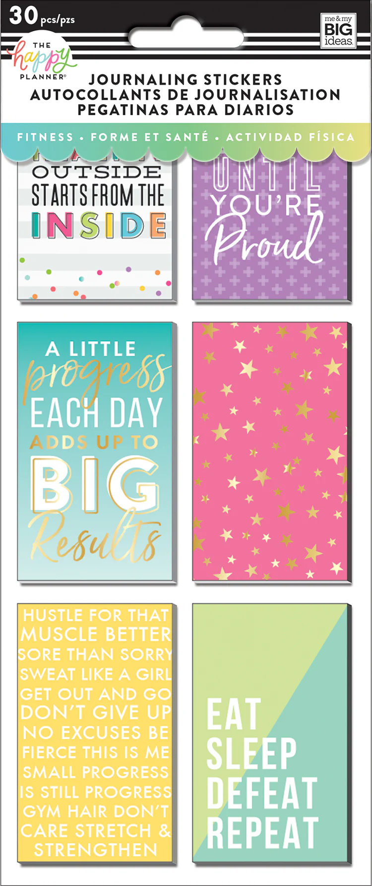 Journaling (Flip) Stickers - Fitness