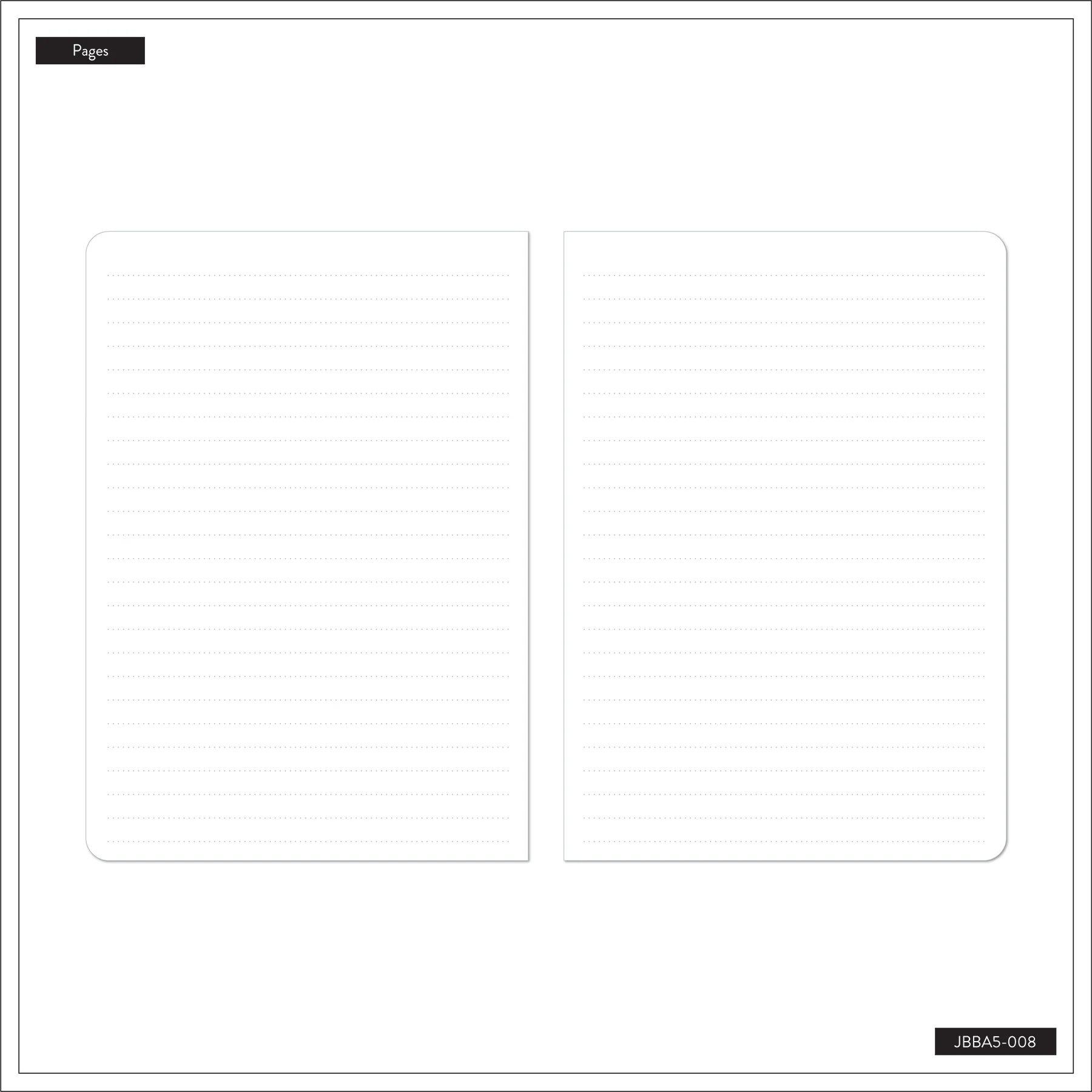 Linear Galaxy - Bullet Dot Grid Happy Journal - 80 Sheets - 160 GSM Paper - Image 4
