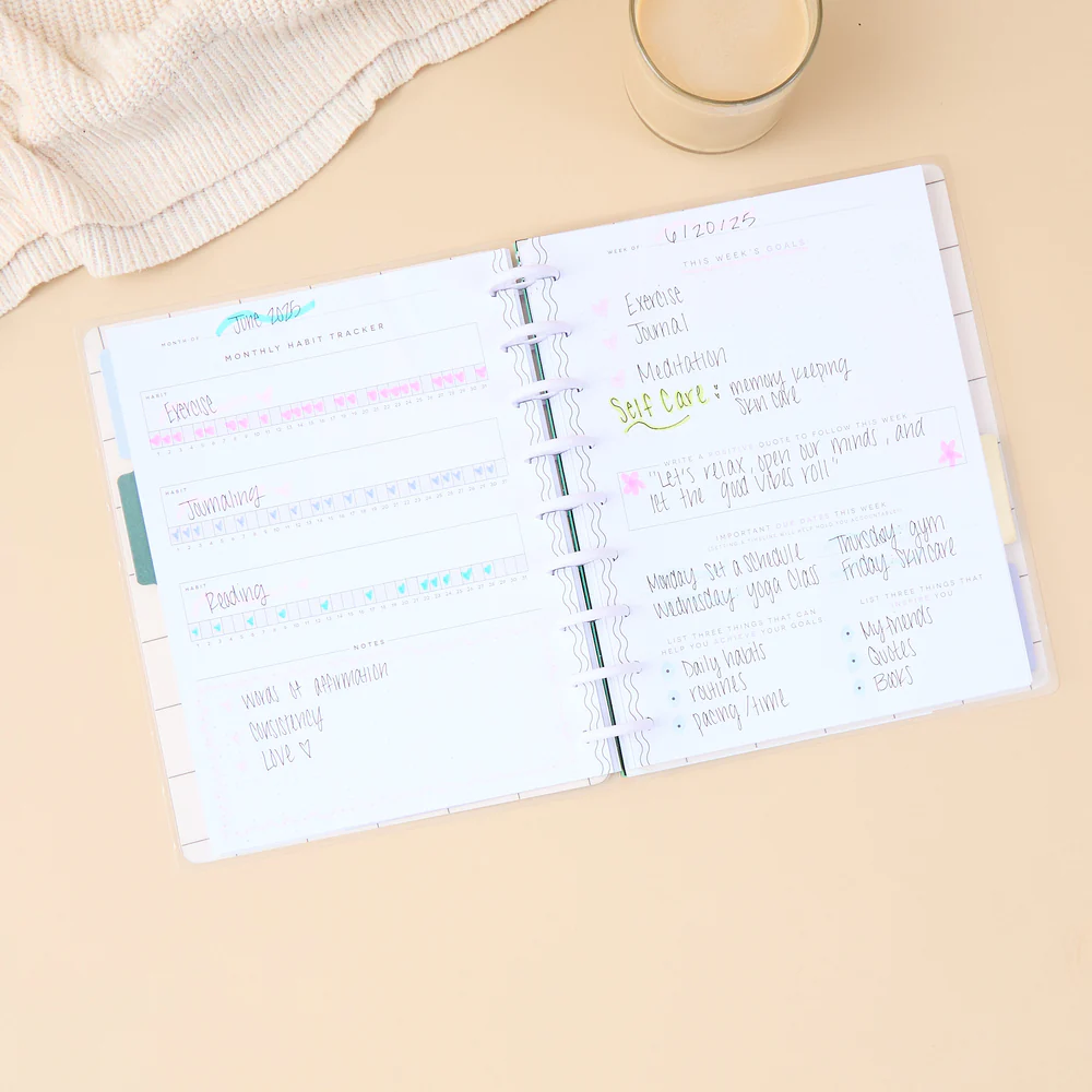Mauve & Moss - Classic Guided Goals Journal - 80 Sheets - Image 2