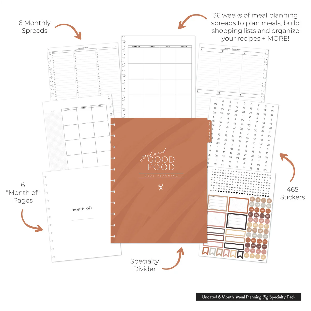 MEAL PLANNING - BIG SPECIALTY PACK - 6 MONTHS - Image 2
