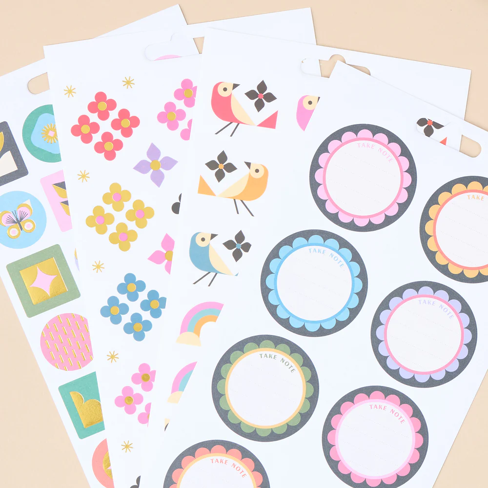 Mod Garden - 10 Sticker Sheets - Image 2