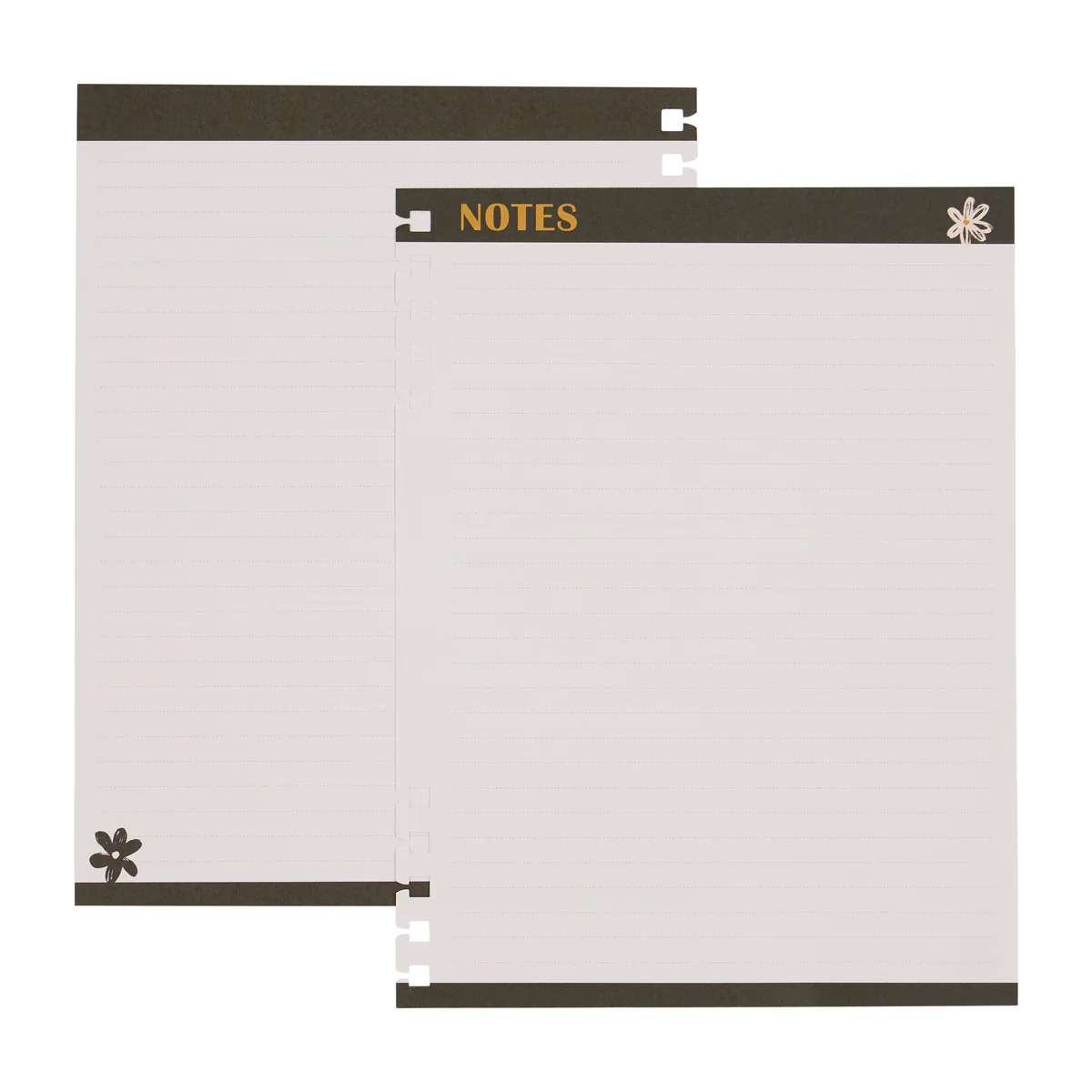 Mod Sketches - Dotted Lined Classic Customizable Spiral Filler Paper - 40 Sheets