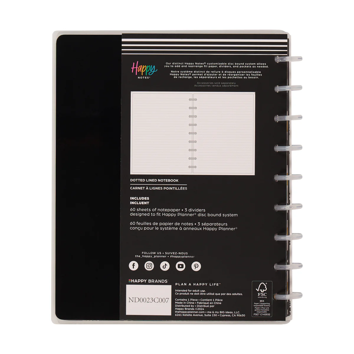 Mod Sketches - Dotted Lined Classic Notebook - 60 Sheets - Image 15