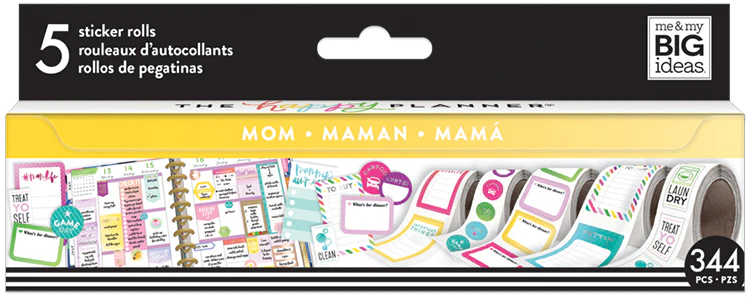 Mom Sticker Rolls