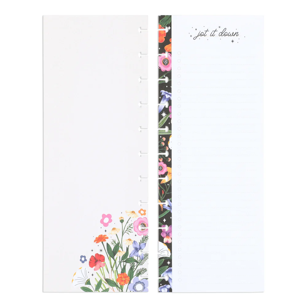 Moody Blooms - Big Folded Filler Paper - 40 Sheets