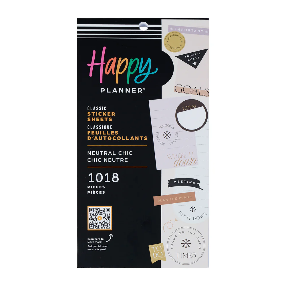 Neutral Chic - Value Pack Stickers