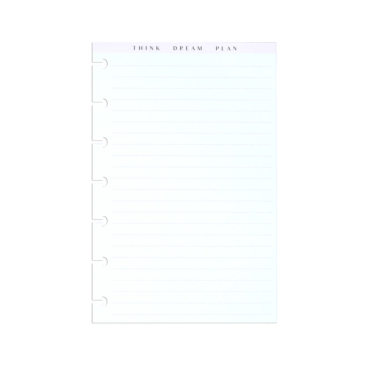 Neutrals - Dotted Lined Mini Filler Paper - 40 Sheets