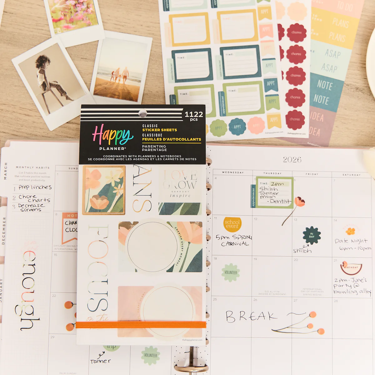 Pastel Canvas Parenting - Value Pack Stickers - Image 16