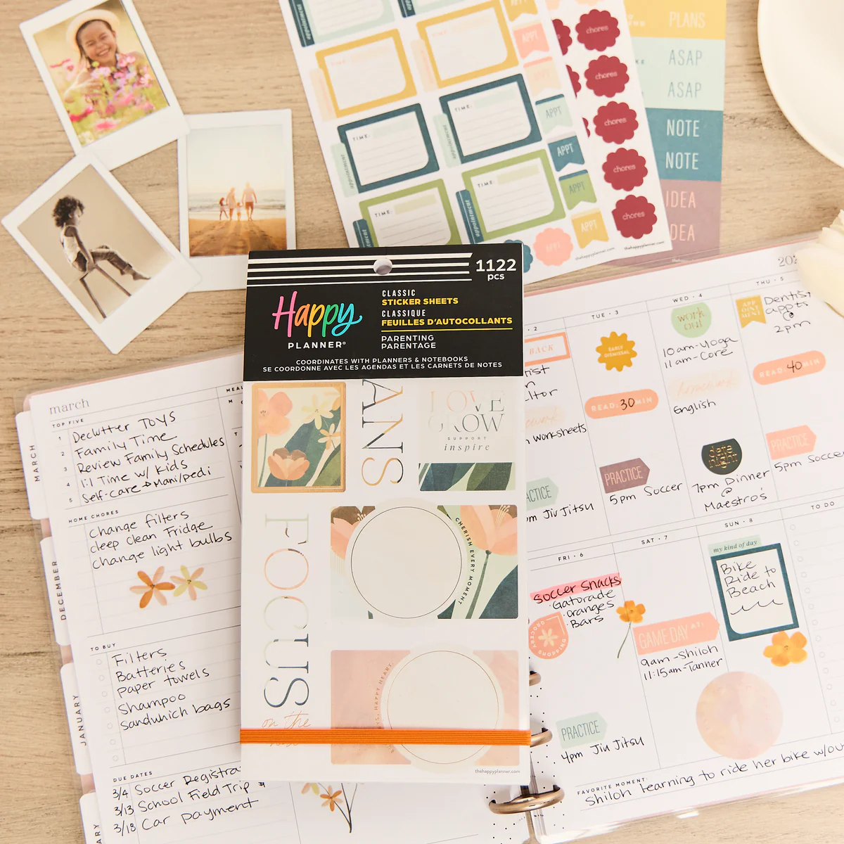 Pastel Canvas Parenting - Value Pack Stickers - Image 2