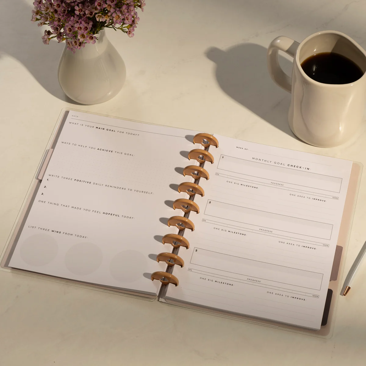 Reflect & Grow - Classic Guided Goals Journal - 80 Sheets - Image 2