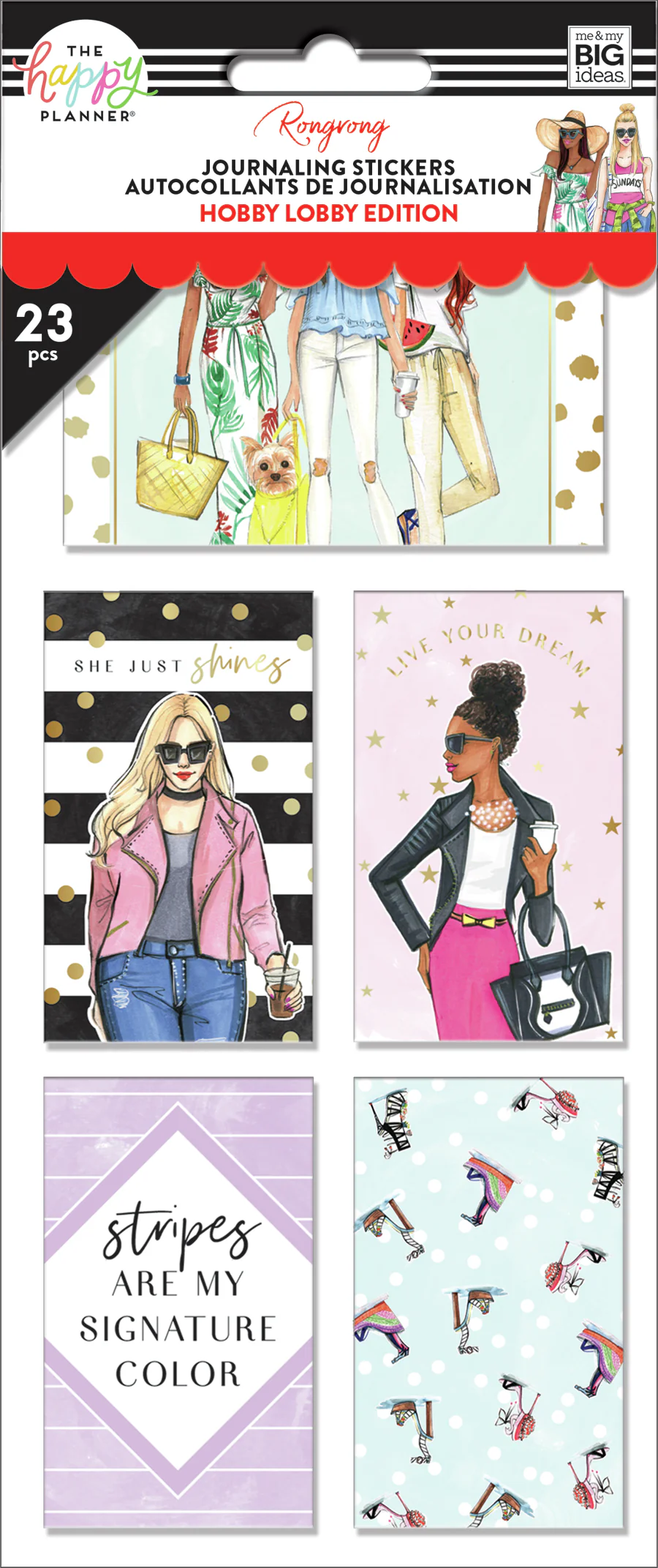 Rongrong The Future Is Female - Journaling Sticker Pack
