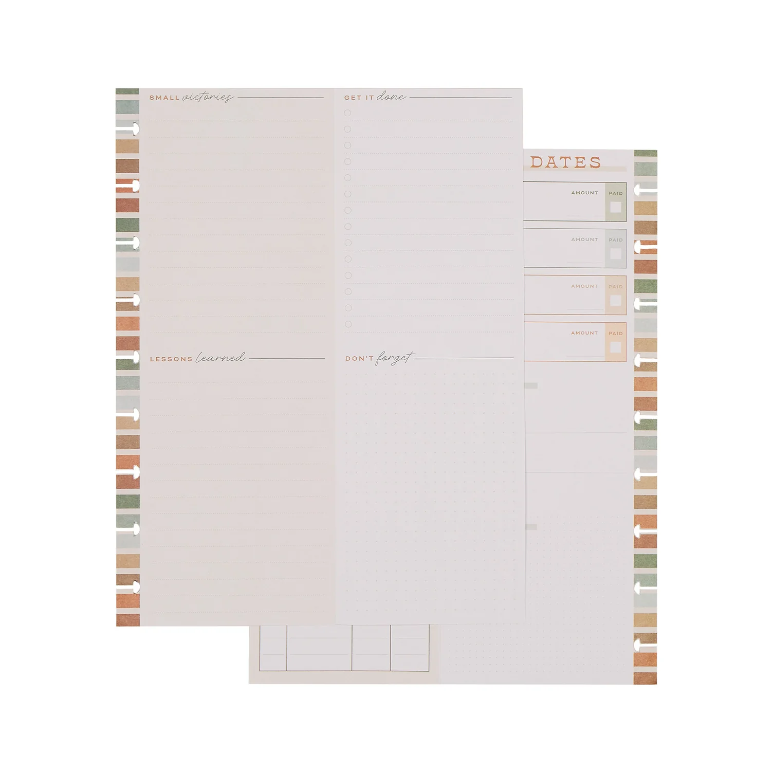 Sage & Terracotta Budget - Budget Classic Filler Paper - 40 Sheets