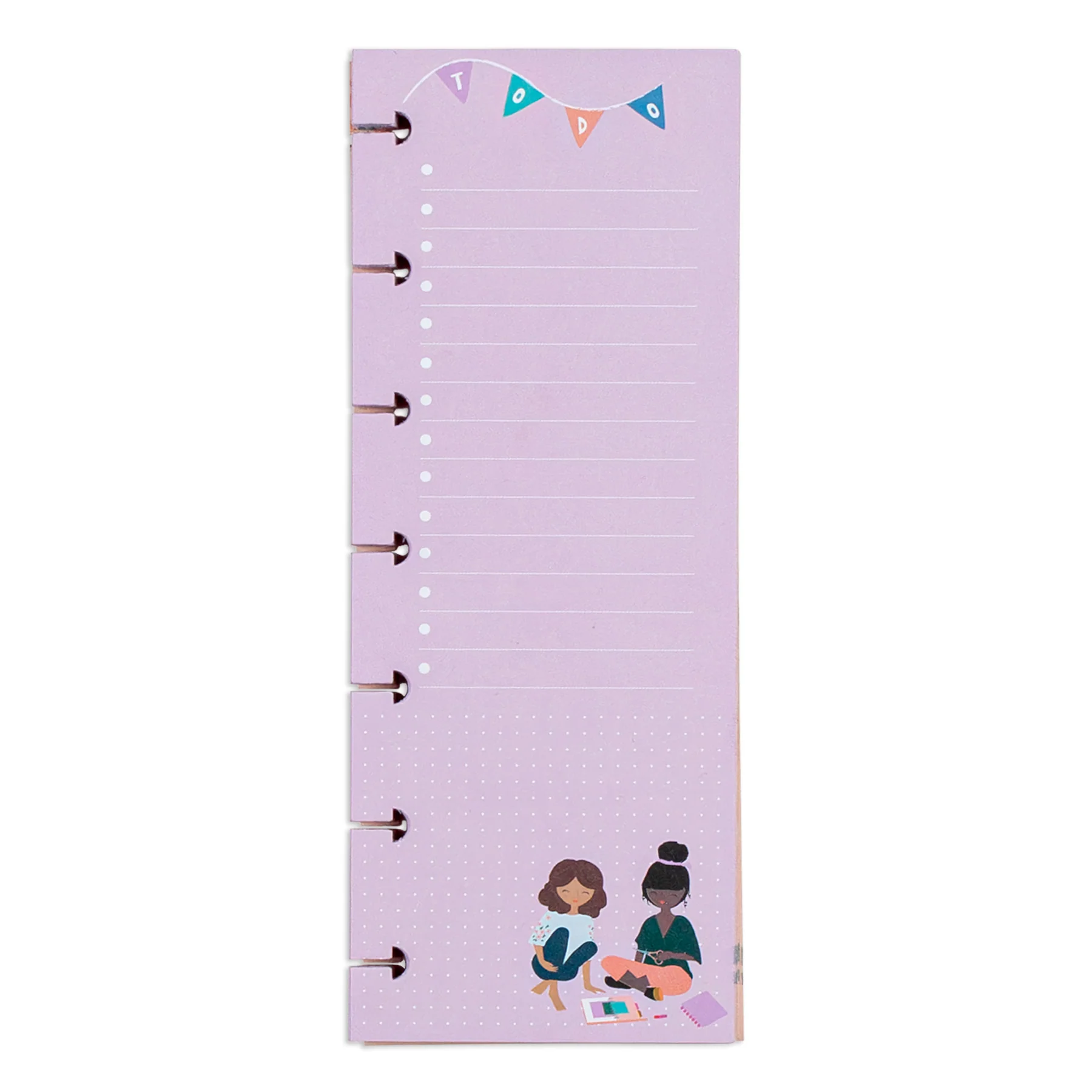 Squad Goals - Checklist Half Sheet Mini Filler Paper - 60 Sheets