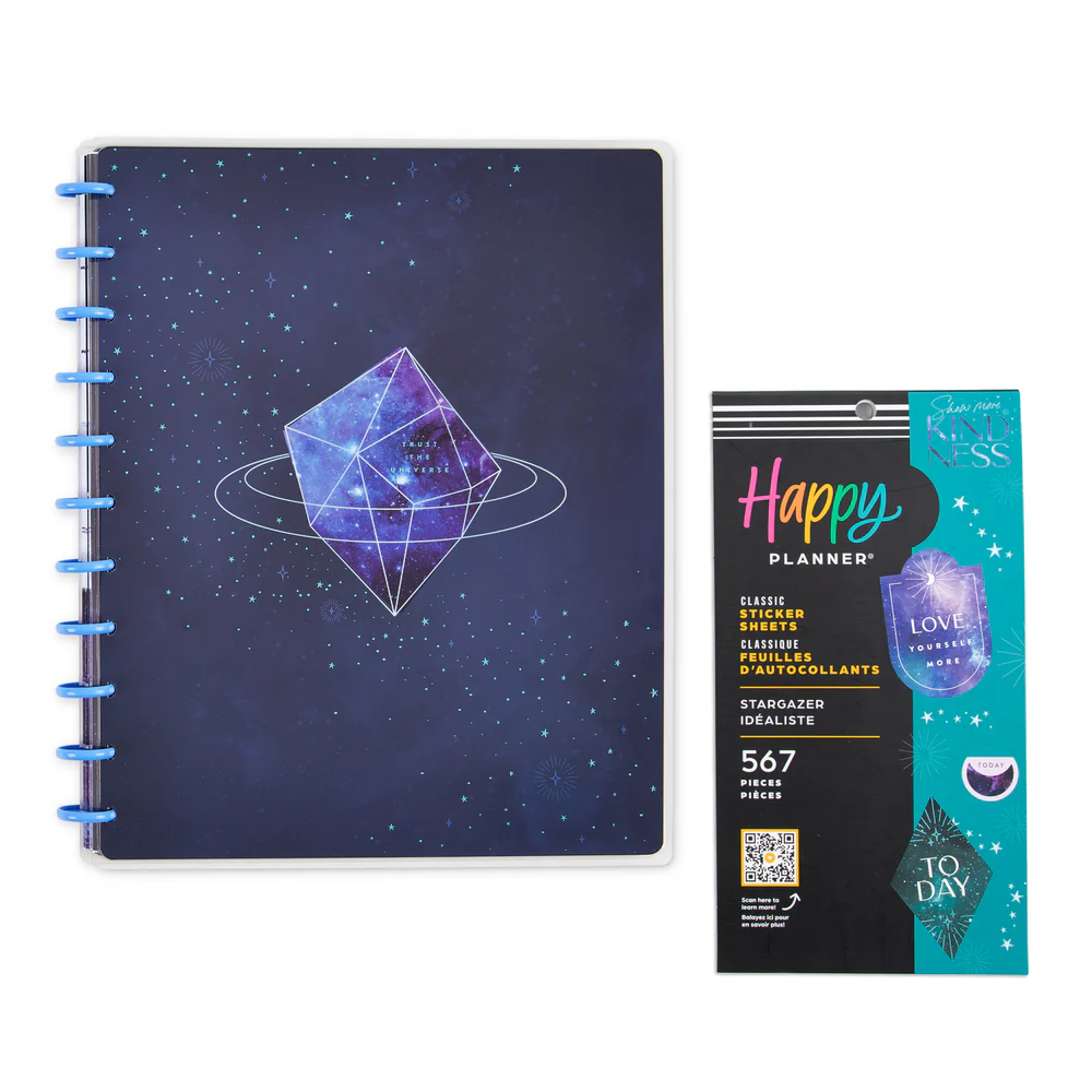 Stargazer - Notebook + Sticker Bundle