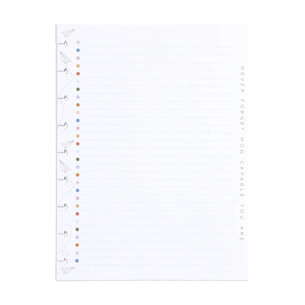 Teacher Notes - Bullet List Classic Filler Paper - 40 Sheets