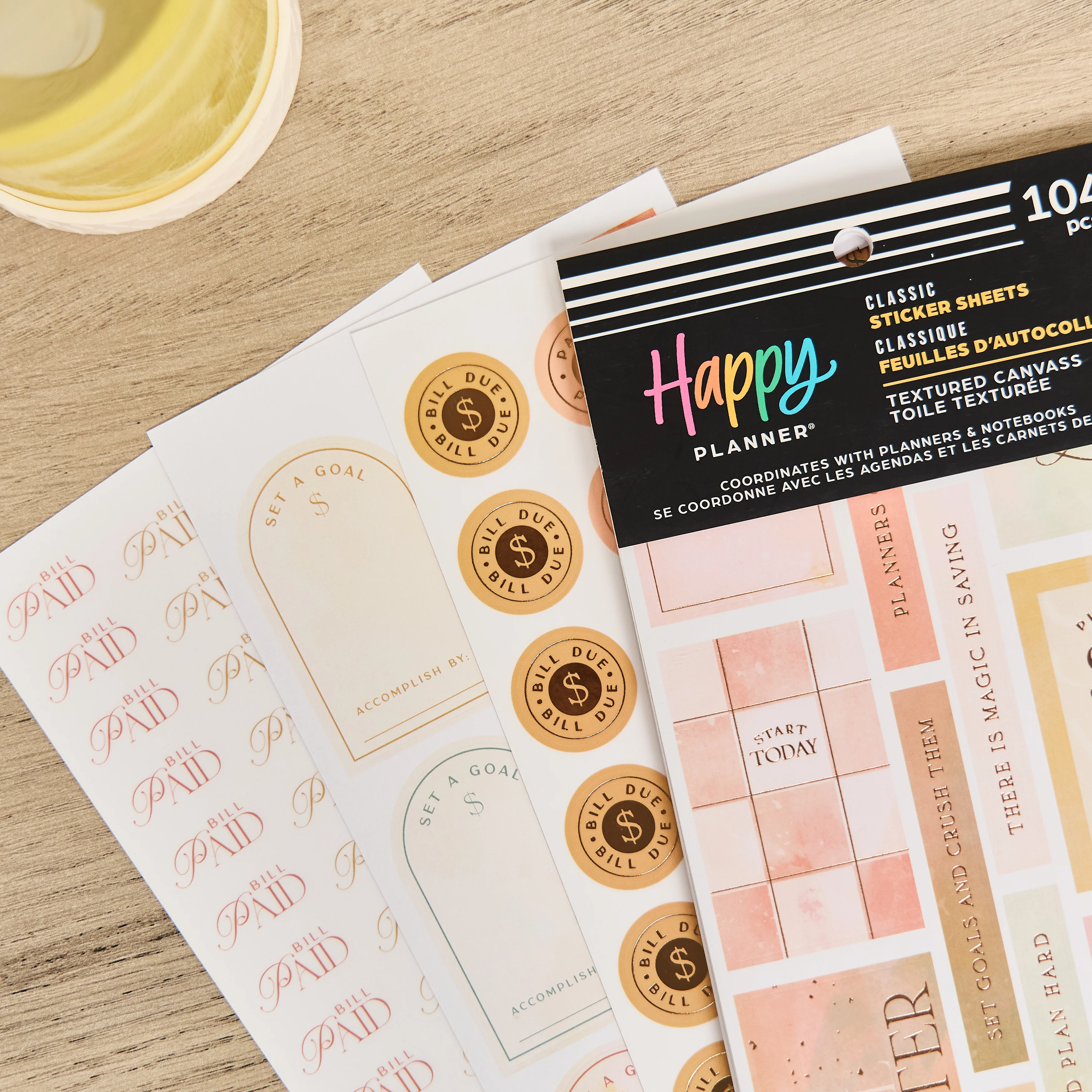 Textured Canvas Budget - Value Pack Stickers - Image 6