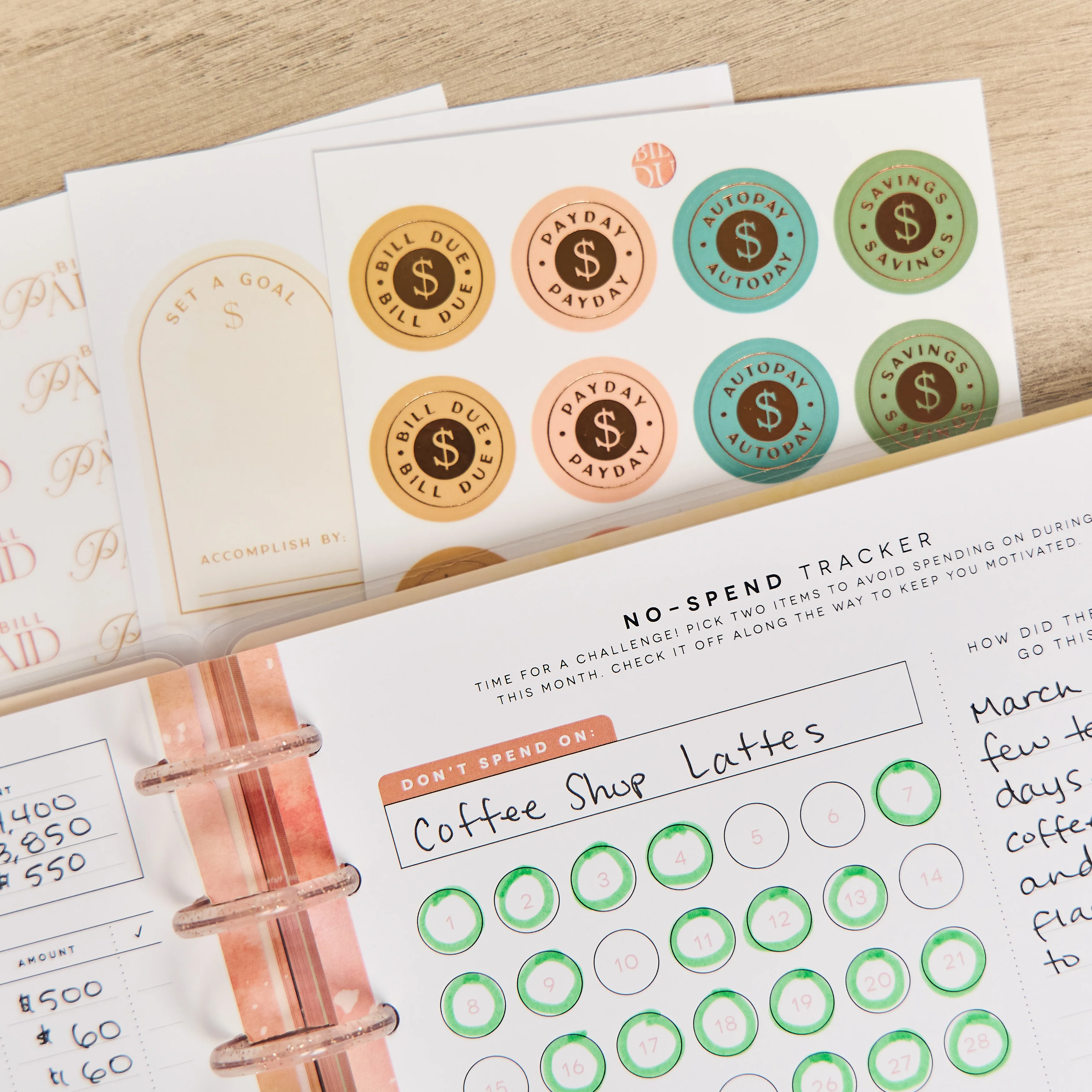 Textured Canvas Budget - Value Pack Stickers - Image 8