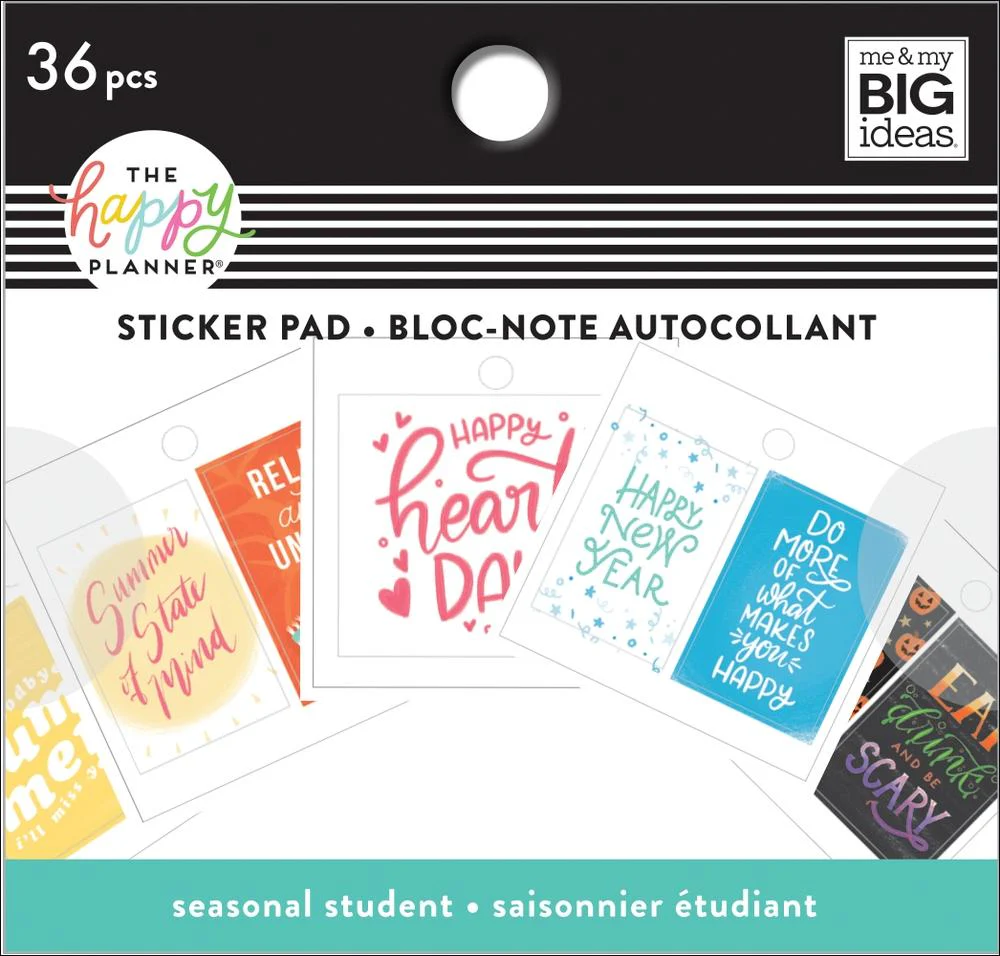 Tiny Sticker Pad - Holidays + Seasons