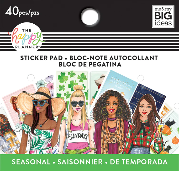 Tiny Sticker Pad - Rongrong - Seasonal