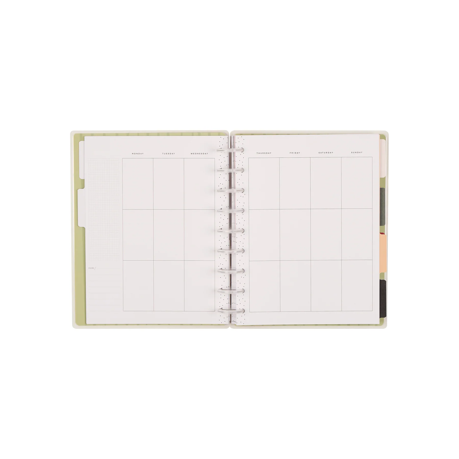 Undated Café Coquette Customizable Planner - Classic Vertical Layout - 12 Months - Image 11
