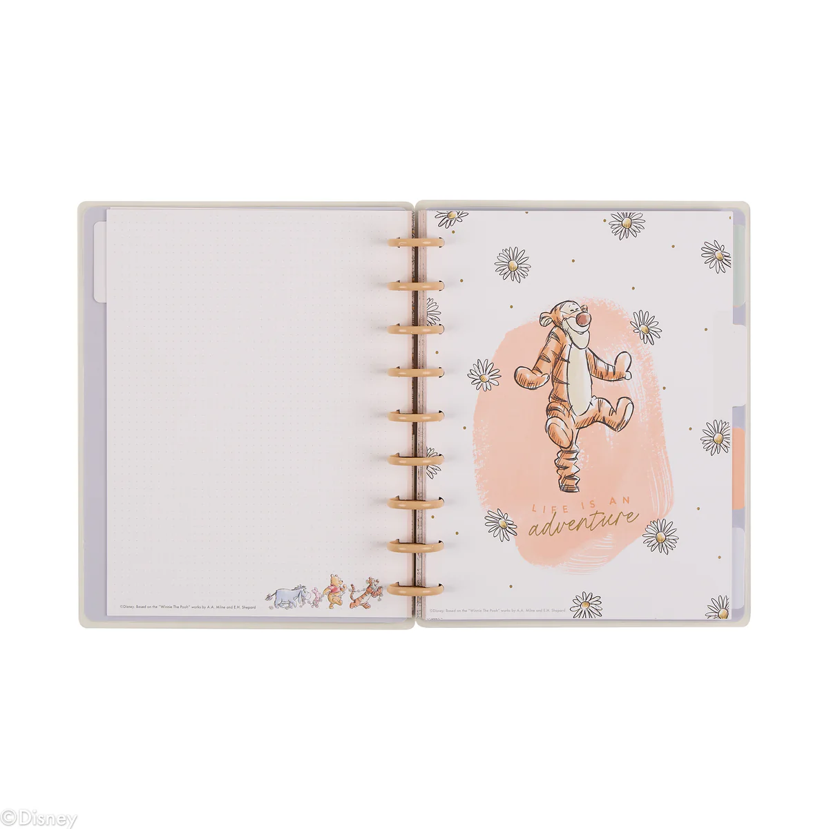 Undated Disney Winnie the Pooh Customizable Baby Planner - Classic Baby's First Year Layout - 12 Months - Image 15