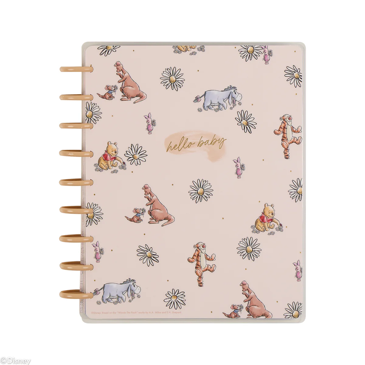 Undated Disney Winnie the Pooh Customizable Baby Planner - Classic Baby's First Year Layout - 12 Months - Image 18