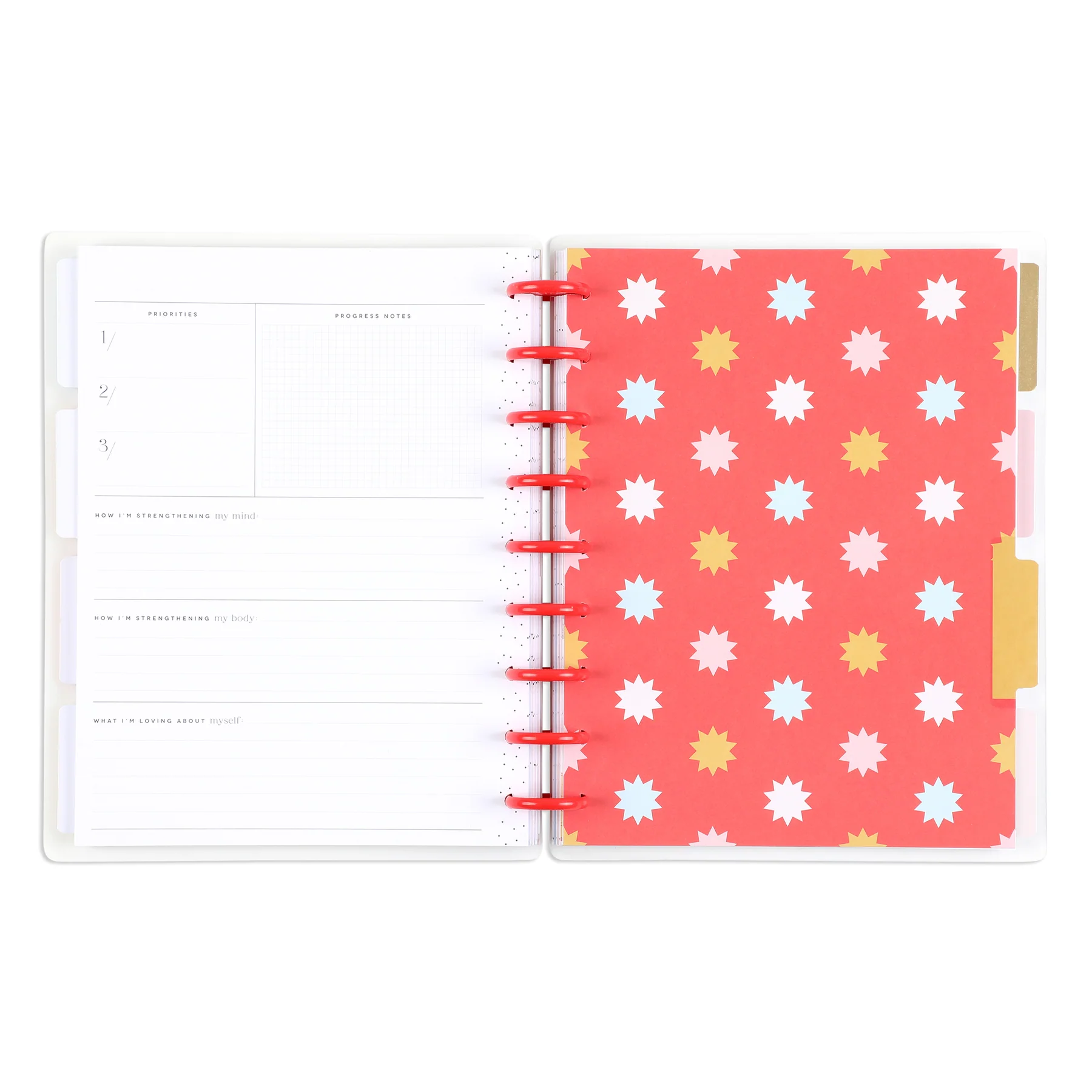 Undated Fitness All Stars Happy Planner - Classic Fitness Layout - 12 Months - Image 2