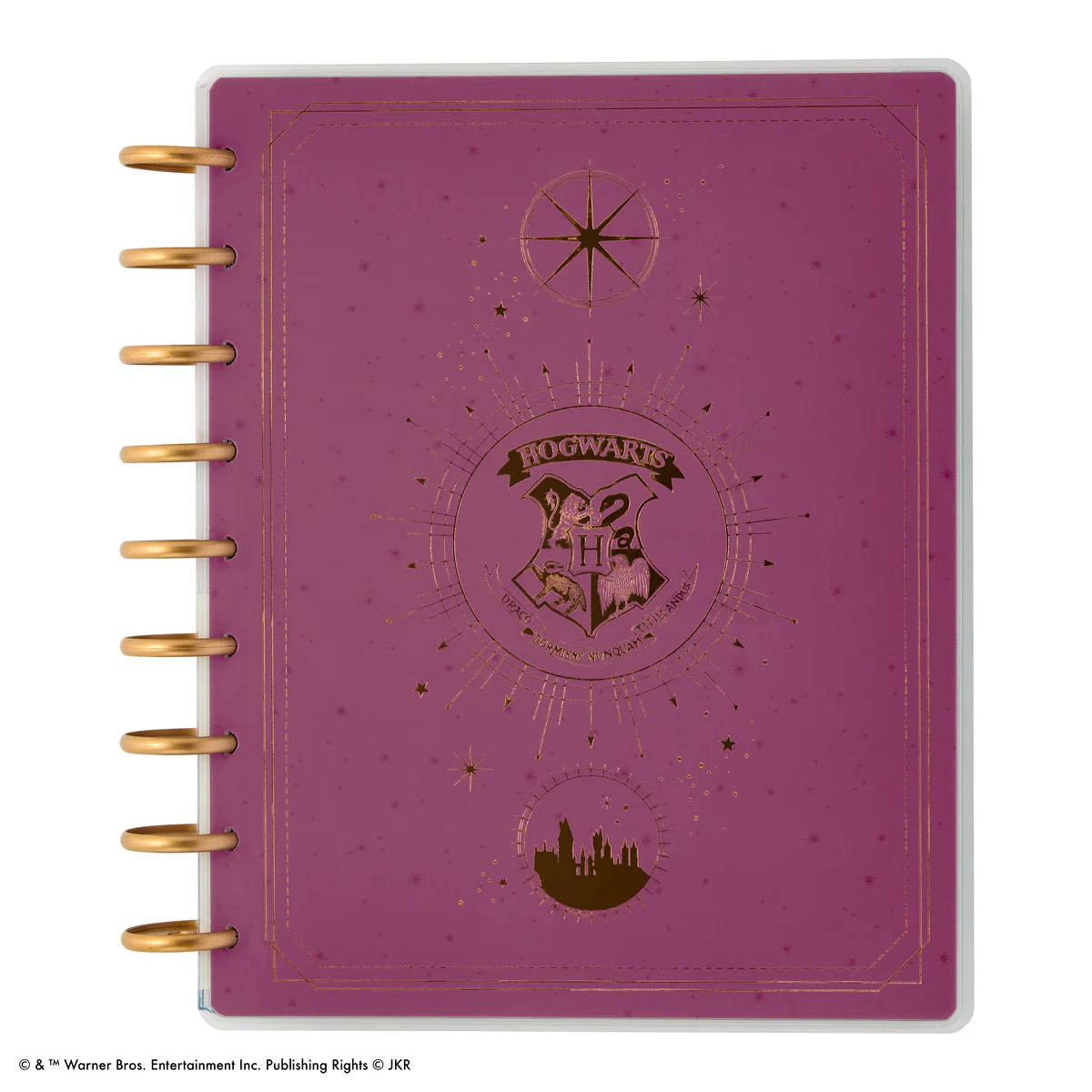 Undated Harry Potter Customizable Planner - Classic Dashboard Layout - 12 Months