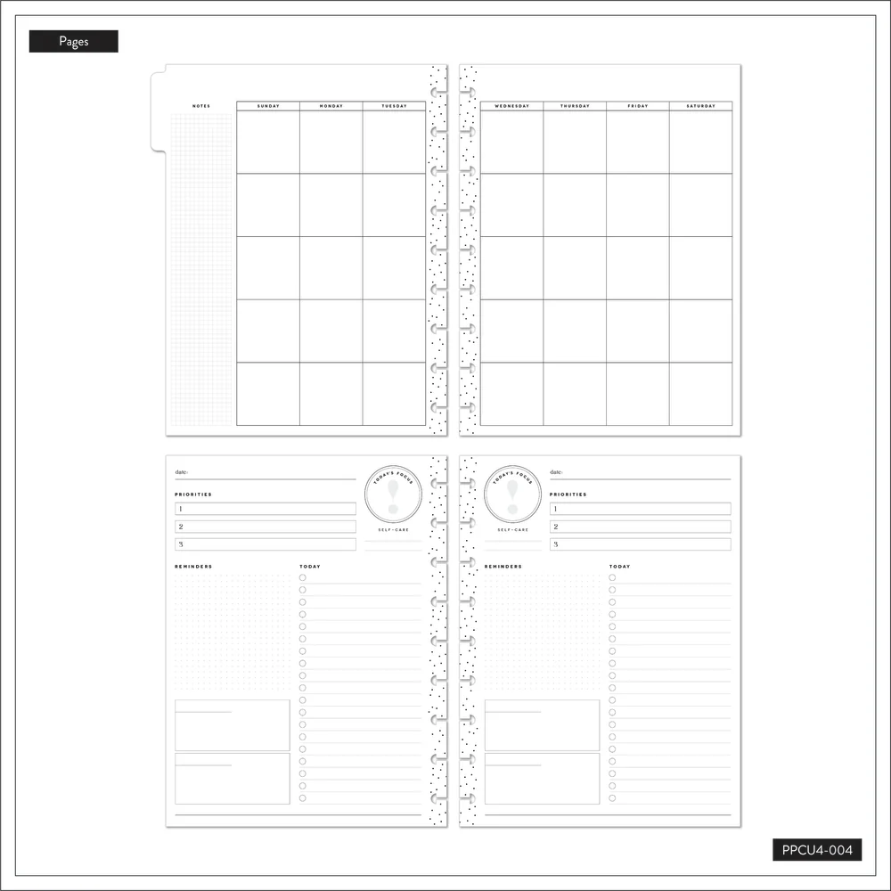 Undated Modern Farmhouse Happy Planner - Classic Daily Layout - 4 Months - Image 8