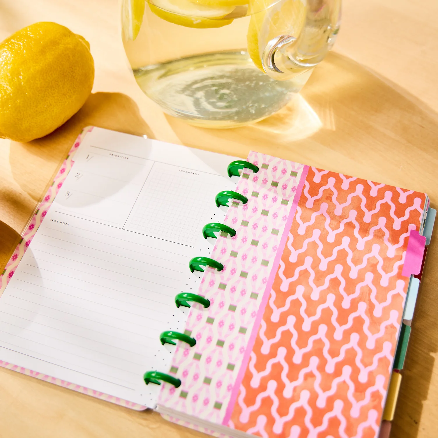 Undated Palm Beach Customizable Planner - Mini Checklist Layout - 12 Months - Image 2