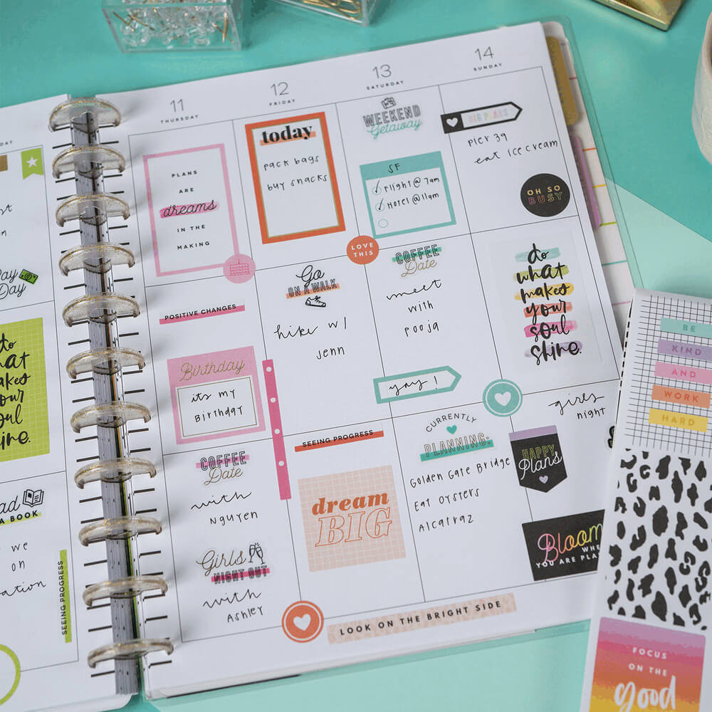 Value Pack Stickers - Happy Plans - Image 2