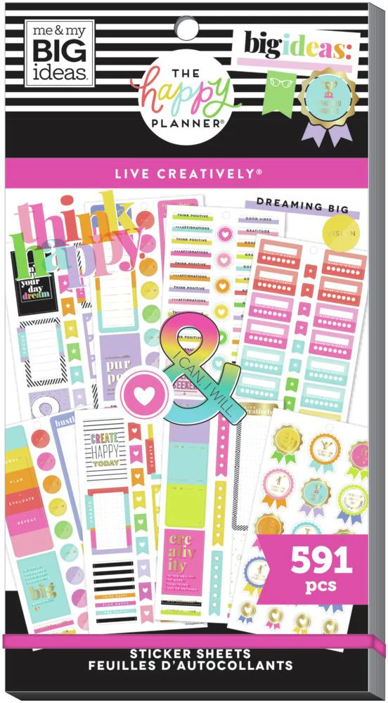 Value Pack Stickers - Live Creatively