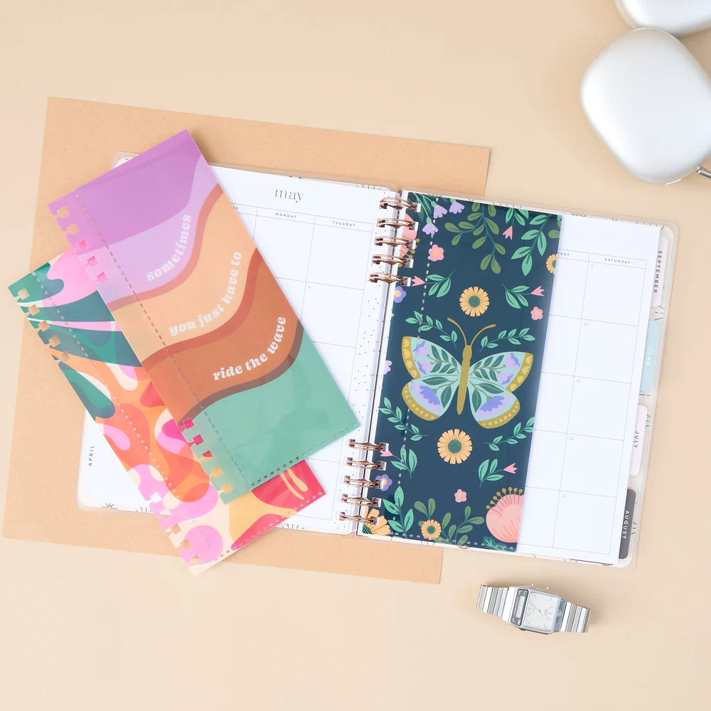 Vivid Brights - Classic Customizable Spiral Planner Envelopes - 3 Pack - Image 2