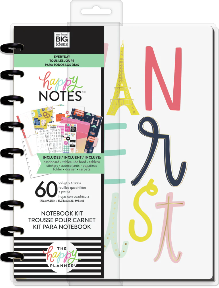 Wanderlust - Dot Grid Classic Notebook Kit